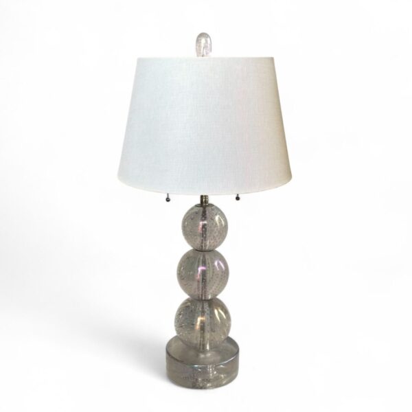 Large Bubble Glass Table Lamp