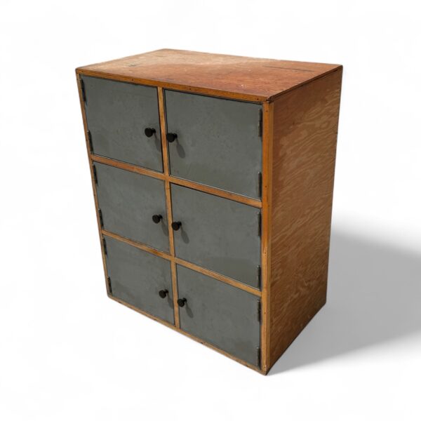 Industrial Plywood & Steel Cabinet