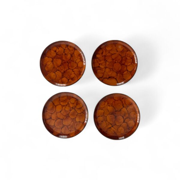 Set of Four Burl Coasters