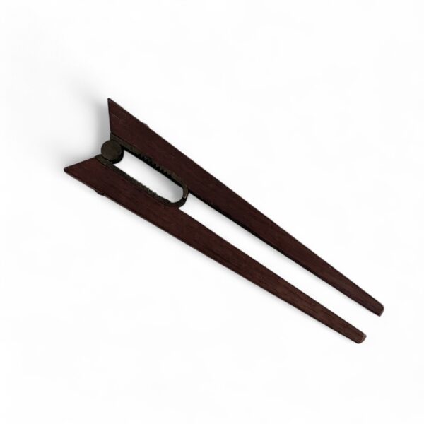 Teak & Brass Nutcracker