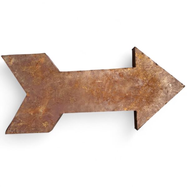 Rusty Arrow Sign