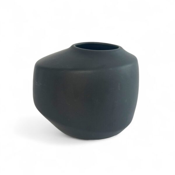 Black Asymmetrical Vessel (Seville Industries)
