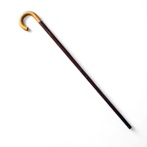 Walking Cane w/ Ostrich Leather Handle