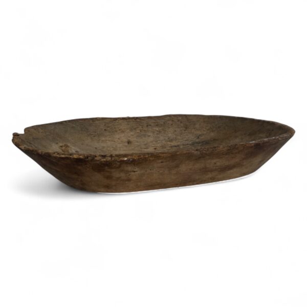 Antique Wooden Dough Bowl